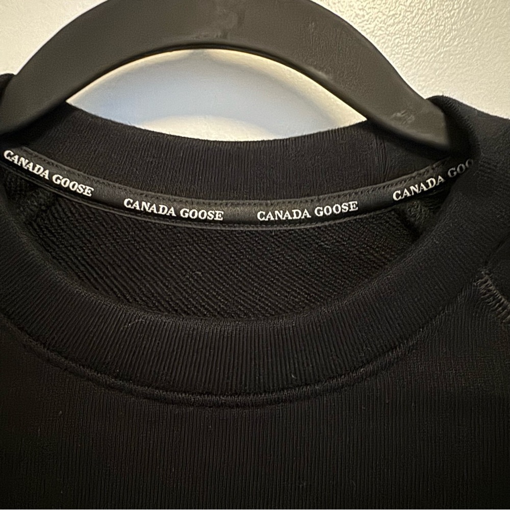 Canada Goose Black Crewneck Sweatshirt - Picture 4 of 5